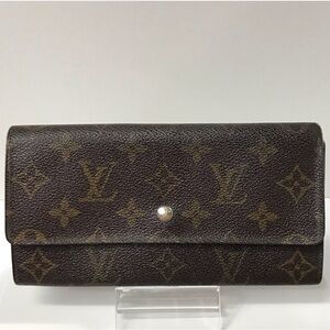 Vintage Louis Vuitton Monogram Vintage Sarah Wallet 1988